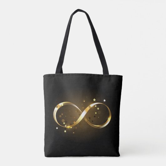 Golden Infinity Symbol Tasche (Rückseite)
