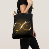 Golden Infinity Symbol Tasche (Von Nahem)