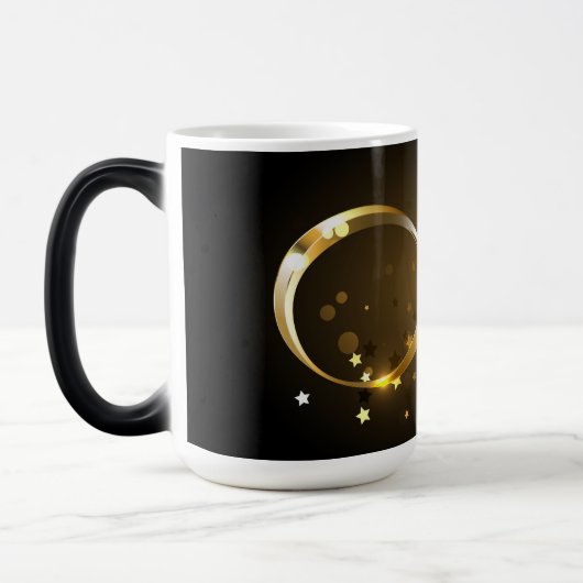 Golden Infinity Symbol Verwandlungstasse (Links)