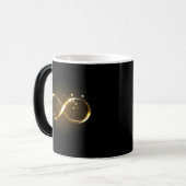 Golden Infinity Symbol Verwandlungstasse (Vorderseite Links)