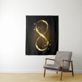 Golden Infinity Symbol Wandteppich (Beispiel)