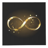 Golden Infinity Symbol Würfel (Rechts)