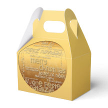 Golden International Christmas Grußbox