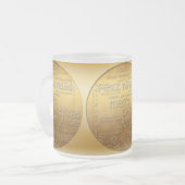 Golden International Christmas Mattiert G Tasse (Vorderseite Links)