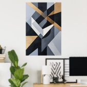 Golden Intersections Poster (Heimbüro)