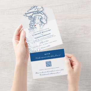 Golden Isles of Georgia Karte