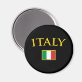 Golden Italien Magnet (Vorderseite/Rückseite)