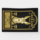 Golden Jackass Award Banner (Horizontal)