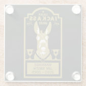 Golden Jackass Award Glasuntersetzer (Rückseite)