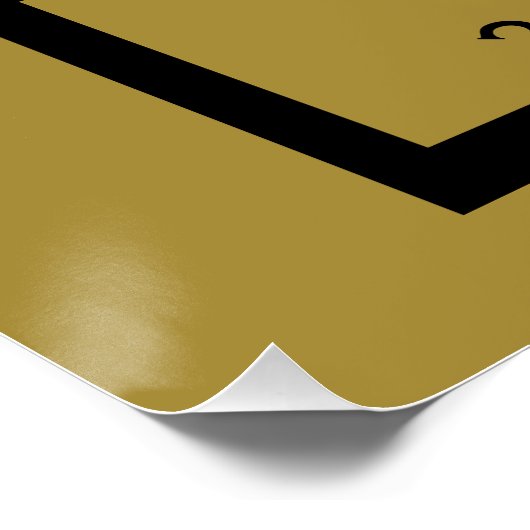 Golden Jackass Award Poster (Ecke)