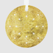 Golden Jesse Tree Globe Ornament (Rückseite)