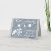 "Golden Jubilee Card" der katholischen Nun Karte (Vorderseite)