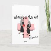 Golden Jubilee Geschenke für Nonnen Karte (Rückseite)