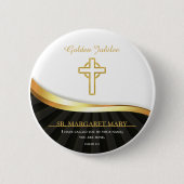 Golden Jubilee of Religious Life, 50 Jahre Button (Vorderseite)
