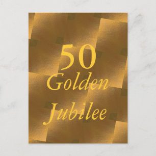 Golden Jubilee Postkarte