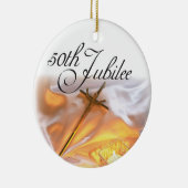 Golden Jubilee Religious Life, Candle Cross Candle Keramikornament (Rechts)