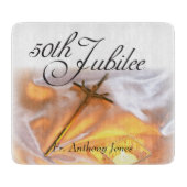 Golden Jubilee Religious Life, Candle Cross Candle Schneidebrett (Vorderseite)