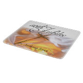 Golden Jubilee Religious Life, Candle Cross Candle Schneidebrett (Ecke)