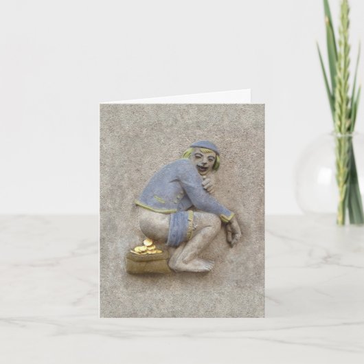 Golden Kack ~ Karte / Einladung (Vorderseite)