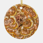 GOLDEN KERAMIK ORNAMENT (Vorne)