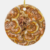 GOLDEN KERAMIK ORNAMENT (Hinten)