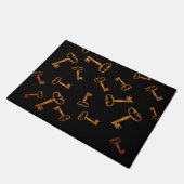 Golden keys Door Mat Fußmatte (Schrägansicht)