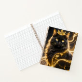 Golden King Cat Two Notizblock (Innenseite)