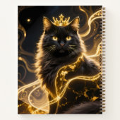 Golden King Cat Two Notizblock (Rückseite)