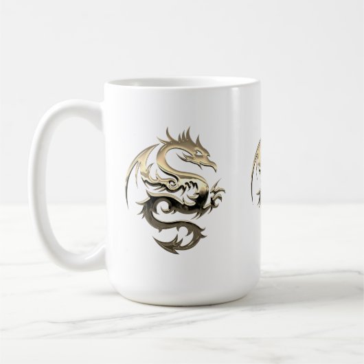 Golden King Dragon Kaffeetasse (Links)
