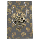 Golden King Dragon Mittlere Geschenktüte (Vorderseite)