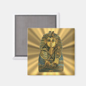 Golden King Tut #2 Magnet (Vorderseite/Rückseite)