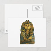 Golden King Tut Postkarte (Vorne/Hinten)