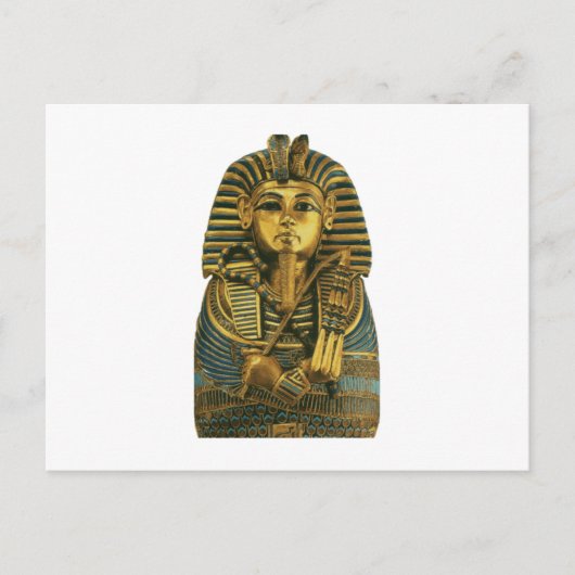 Golden King Tut Postkarte (Vorderseite)
