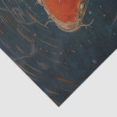 Golden Koi Decoupage Seidenpapier (Detail)