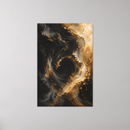Golden Koi Essence | Limitierte Edition Canvas Dru Leinwanddruck