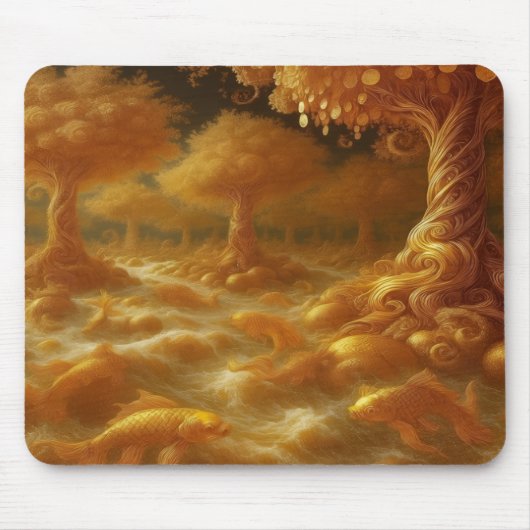 Golden Koi Mousepad (Vorne)