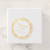 Golden Kranz Vielen Dank Geschenkanhänger (Mit Box)