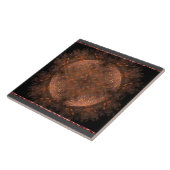 Golden Kupfer Shimmer Tile Fliese (Seite)