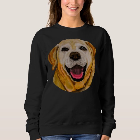 Golden Labrador 202 Sweatshirt (Vorderseite)