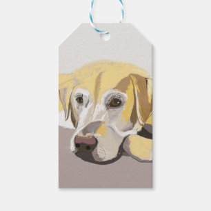 Golden Labrador Geschenkanhänger