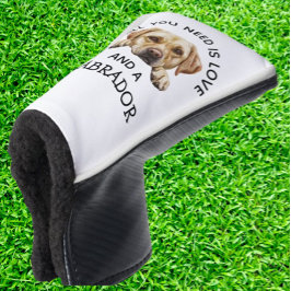 Golden Labrador  Golf Headcover