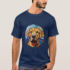 Golden Labrador Hund aus Süßglas T-Shirt