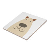 Golden Labrador Hund Fliese (Seite)