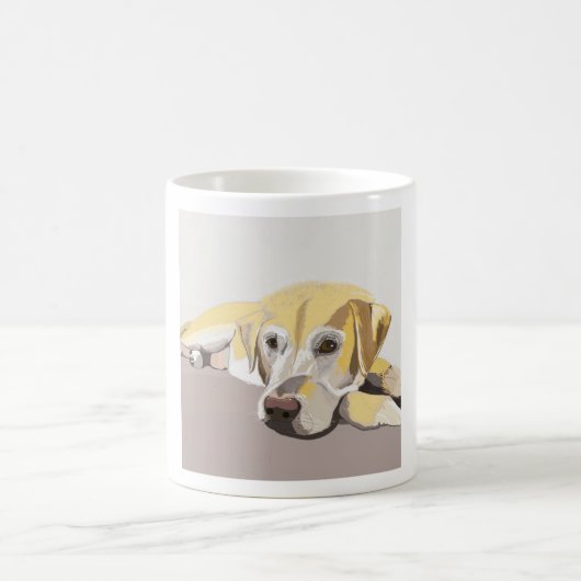 Golden Labrador Kaffeetasse (Mittel)