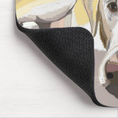 Golden Labrador Mousepad (Ecke)