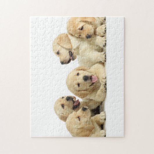 Golden Labrador Puppy Pile Puzzle (Vertikal)