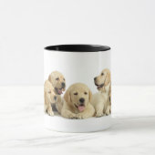 Golden Labrador Puppy Tasse (Zentrum)