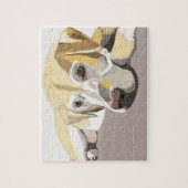 Golden Labrador Puzzle (Vertikal)