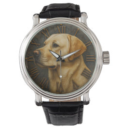 Golden Labrador Retriever Dog Armbanduhr