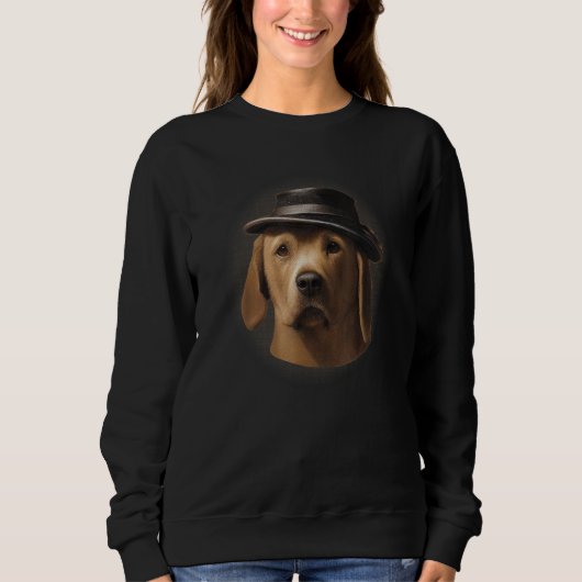 Golden Labrador Retriever Dog Cute Brown Frien Sweatshirt (Vorderseite)